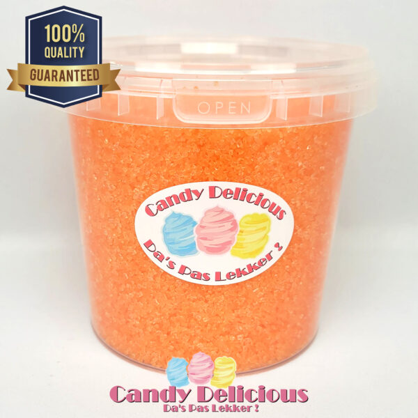 Suikerspin Suiker Oranje Candy Delicious