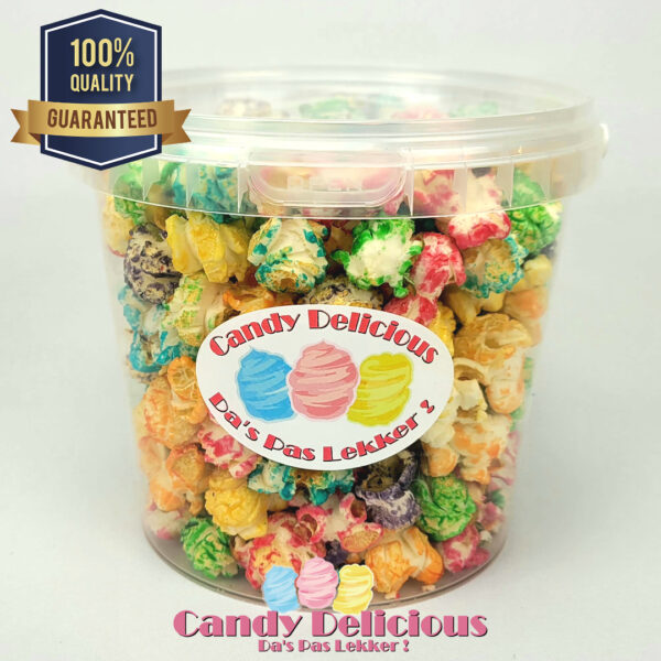 Popcorn Regenboog Candy Delicious 8720256361107