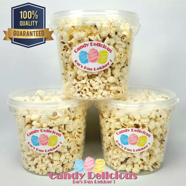 Popcorn Zout 1 Liter Candy Delicious 8720256361350