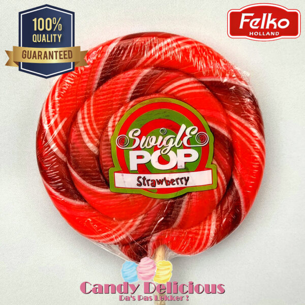 SP7019 Swigle Pop Strawberry Candy Delicious