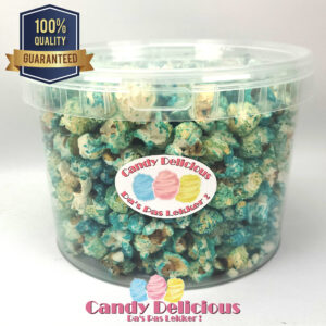 Popcorn Blauw Candy Delicious