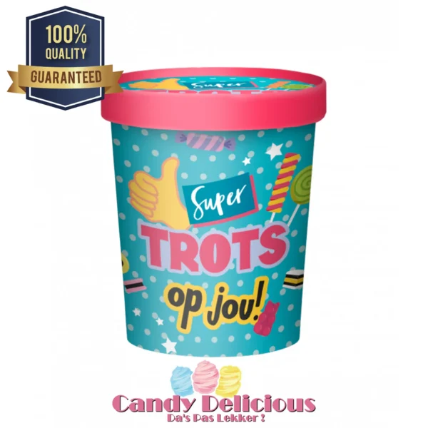 Candy Cadeau Bucket Trots op Jou