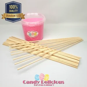 Suikerspin Pakket Licht Roze Candy Delicious