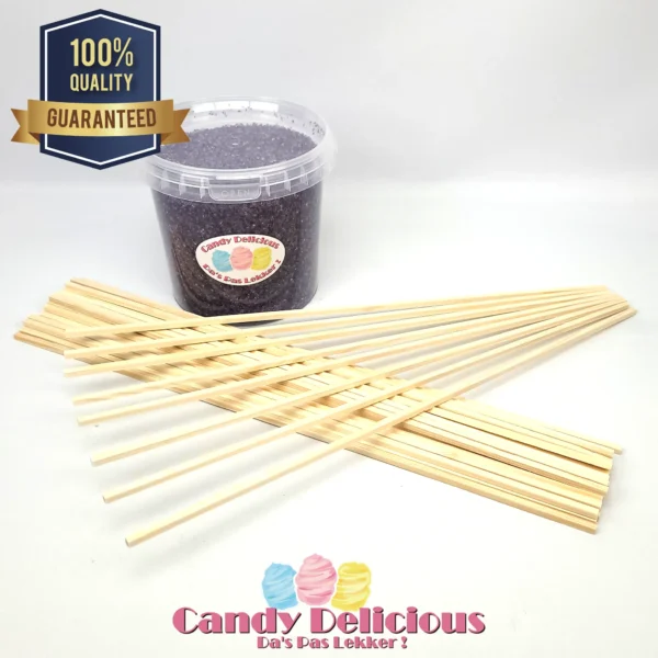 Suikerspin Pakket Paars Candy Delicious