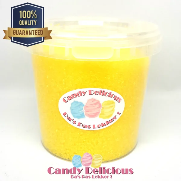 Suikerspin Suiker Geel 850gr Candy Delicious