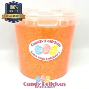 Suikerspin Suiker Oranje Candy Delicious