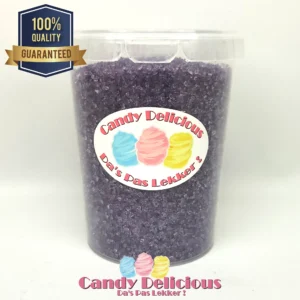 Suikerspin Suiker Paars 400gr Candy Delicious