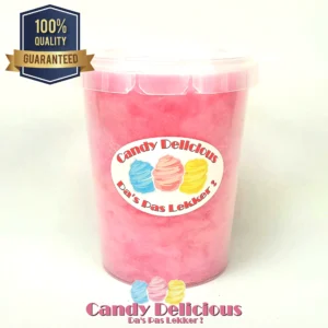 Suikerspin Aardbei 05 Liter Candy Delicious