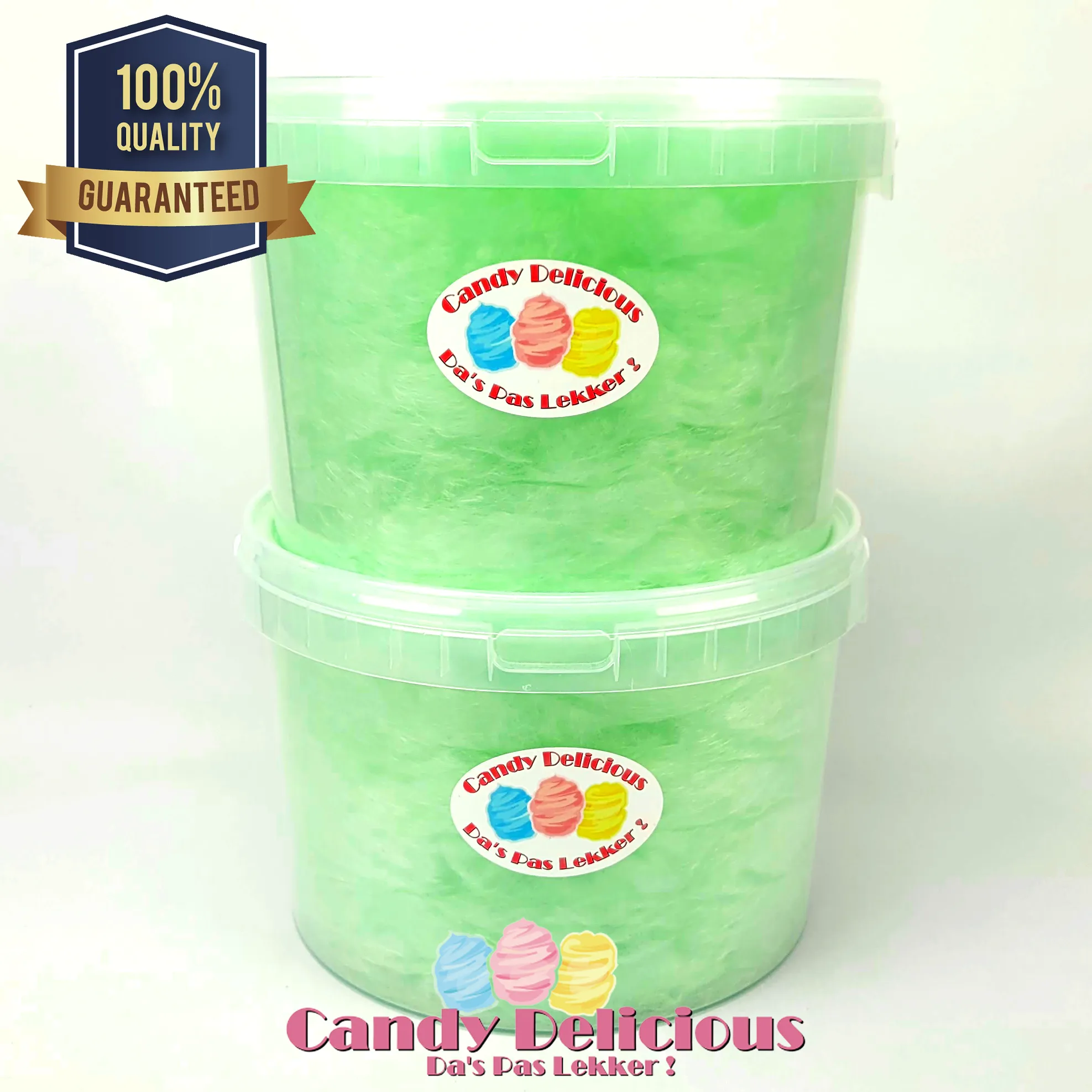 Suikerspin Appel 3 Liter Candy Delicious Overview 8720256361817 | Kermissnoep Suikerspin Appel 3 Liter Candy Delicious